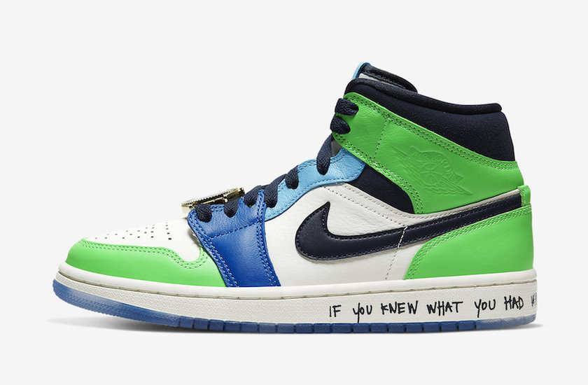 Melody Ehsani Air Jordan 1 Mid Fearless CQ7629-100发售日期