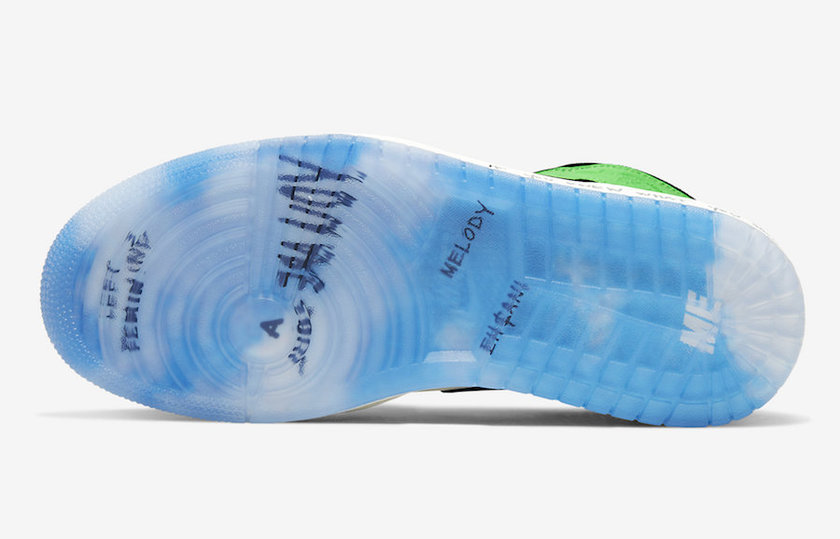 Melody Ehsani Air Jordan 1 Mid Fearless CQ7629-100发售日期