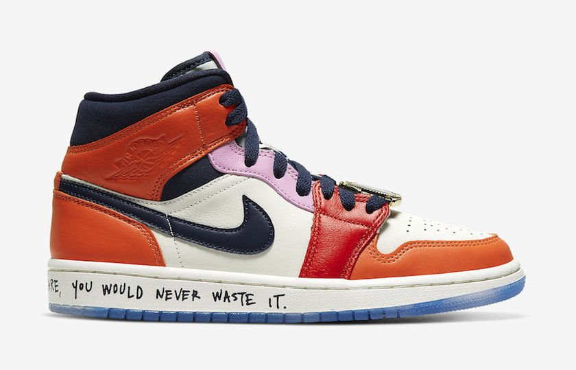 Melody Ehsani Air Jordan 1 Mid Fearless CQ7629-100发售日期