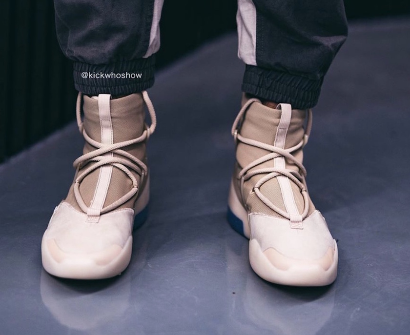 Nike Air Fear of God 1 Oatmeal AR4237-900 On-Feet