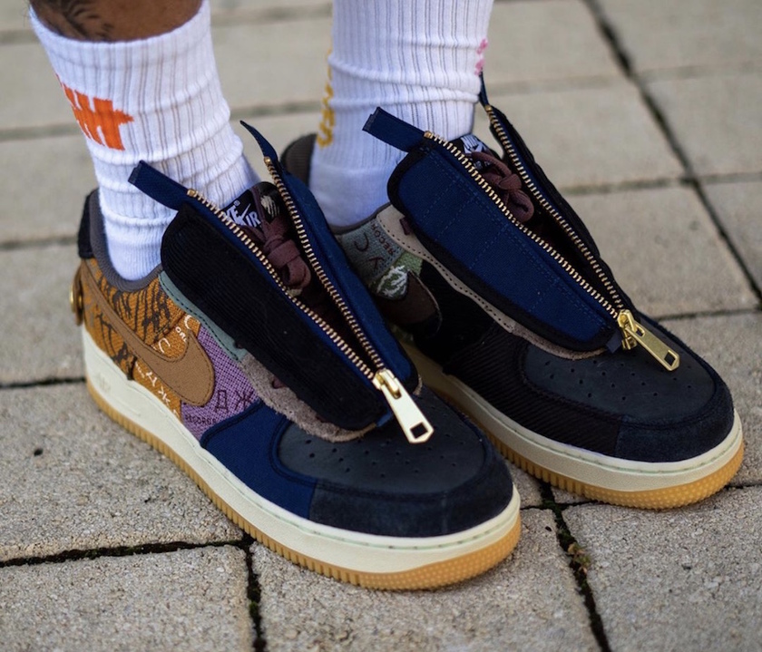 Travis Scott Nike Air Force 1 Low CN2405-900发售日期