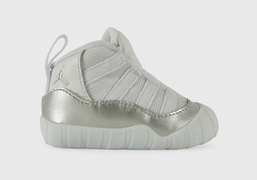 Air Jordan 11 Infant Metallic Silver CI6165-100发售日期