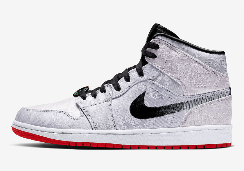 CLOT Air Jordan 1 Mid Fearless CU2804-100发售日期价格