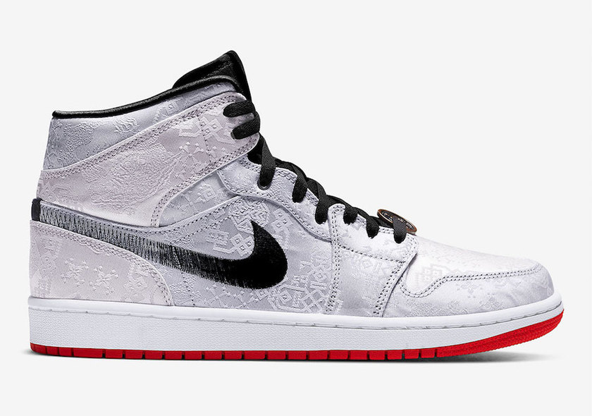CLOT Air Jordan 1 Mid Fearless CU2804-100发售日期价格