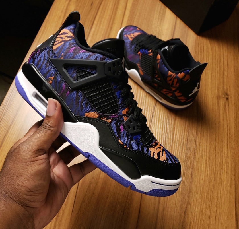 Air Jordan 4 SE GS Rushç´«è²Racer Blue BQ9043-005åå:registered:æ¥æ