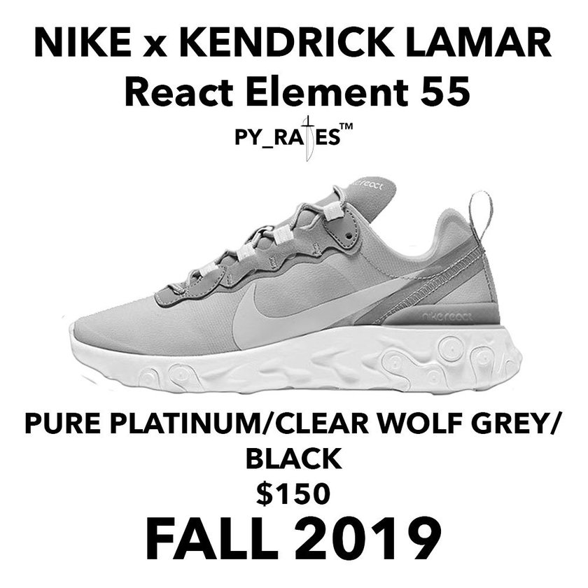 Kendrick Lamar x Nike React Element 55åå:registered:æ¥æ