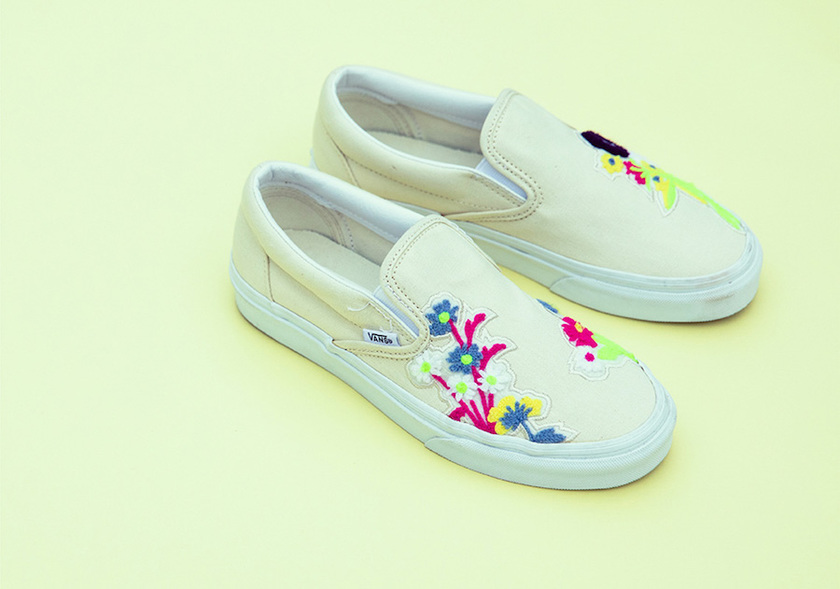 Vans Slip-On Floraléªå°¼å°åå¸æ¥æ