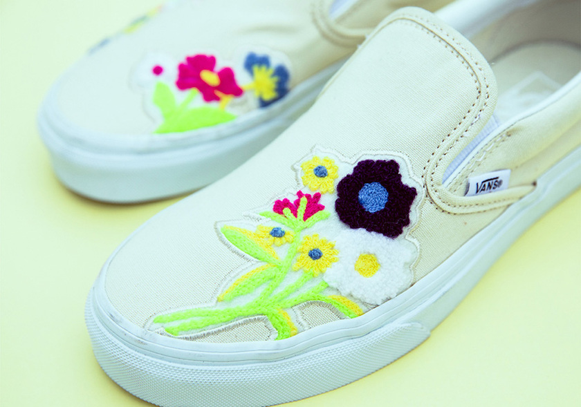 Vans Slip-On Floraléªå°¼å°åå¸æ¥æ