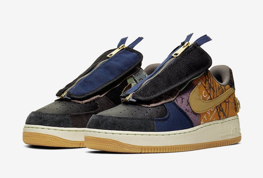 Travis Scott Nike Air Force 1 Low CN2405-900 2019åå:registered:æ¥æ