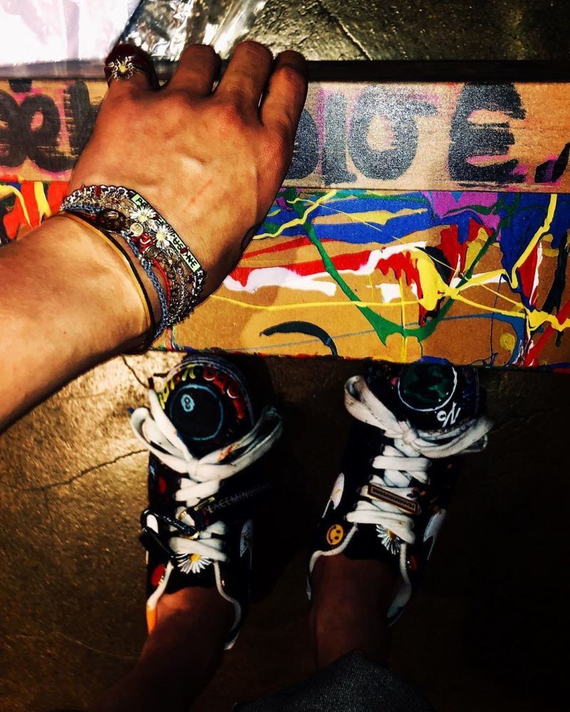 G-Dragon æ¬å¿é¾çä¼¼æå Nike x PEACEMINUSONE ææ°è¯åéæ¬¾