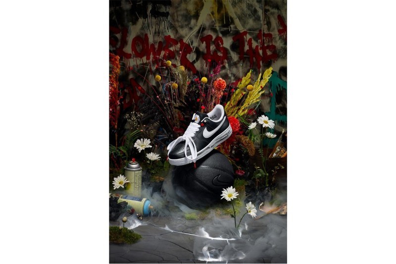 G-Dragon æå Nike x PEACEMINUSONE è¯ä¹ Air Force 1 å:registered:æ¹åè¼¯ç¼ä½