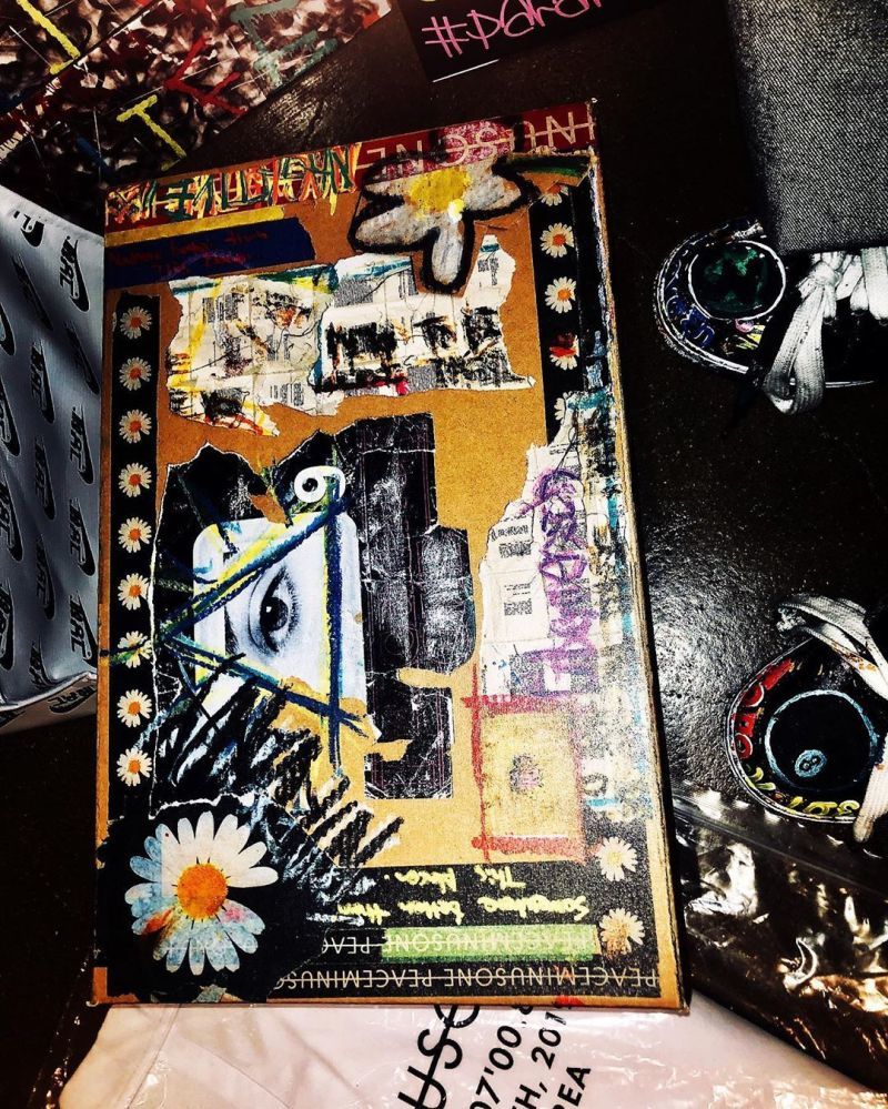 G-Dragon æ¬å¿é¾çä¼¼æå Nike x PEACEMINUSONE ææ°è¯åéæ¬¾