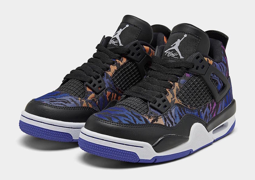 Air Jordan 4 GS Rush Violet Racer Blue BQ9043-005åå:registered:æ¥æ