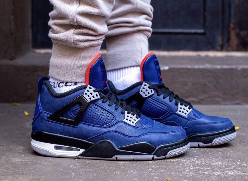 Air Jordan 4 Winter Loyal Blue CQ9597-401 2019åå:registered:æ¥æ
