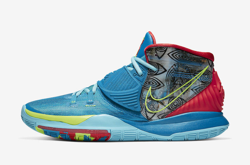 Nike Kyrie 6 Preheat NYC CN9839-401åå:registered:æ¥æ