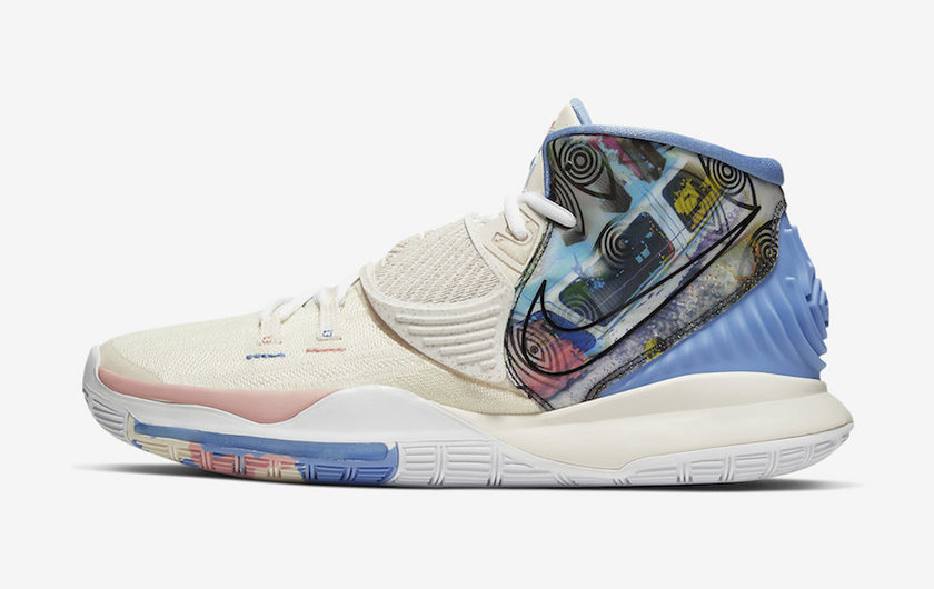 Nike Kyrie 6 Preheat Los Angeles CN9839-101åå:registered:æ¥æ