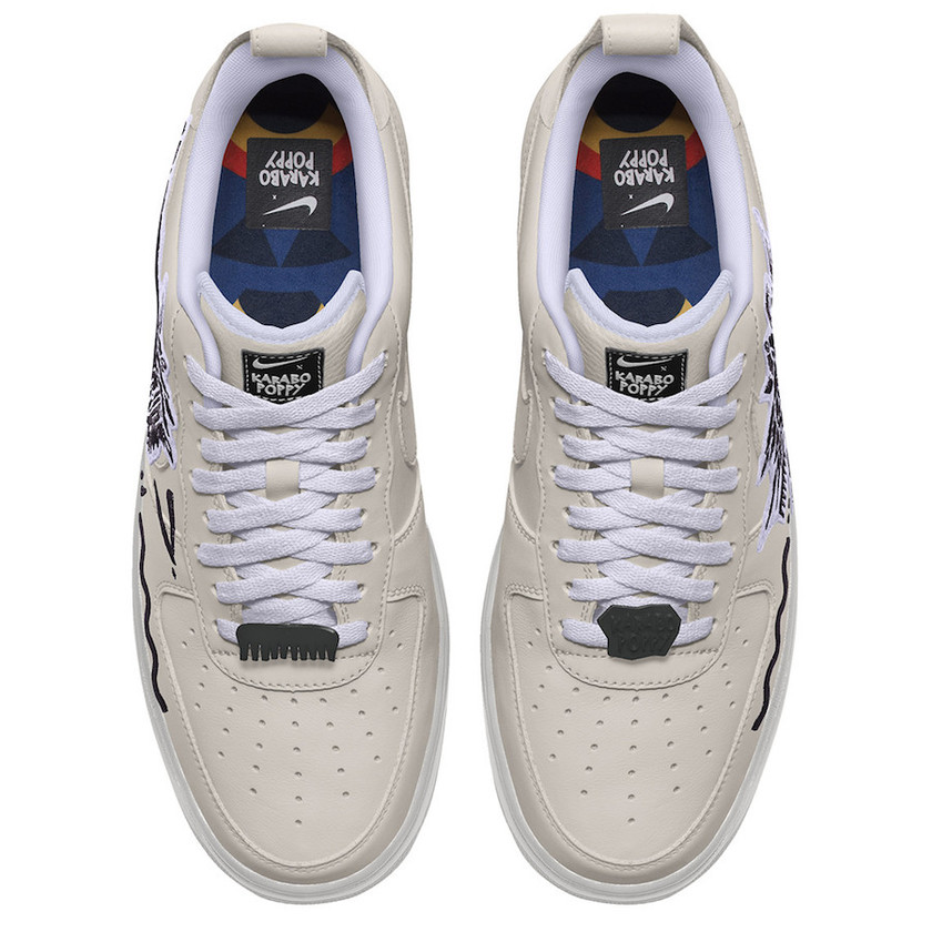 Karabo Poppy Nike By You Air Force 1åå:registered:æ¥æ