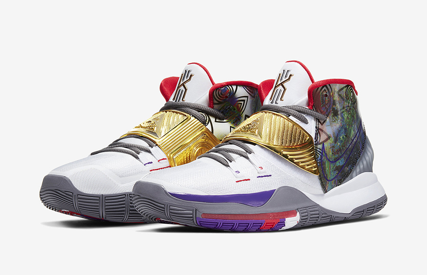 Nike Kyrie 6 Preheat Houston CN9839-100åå:registered:æ¥æ