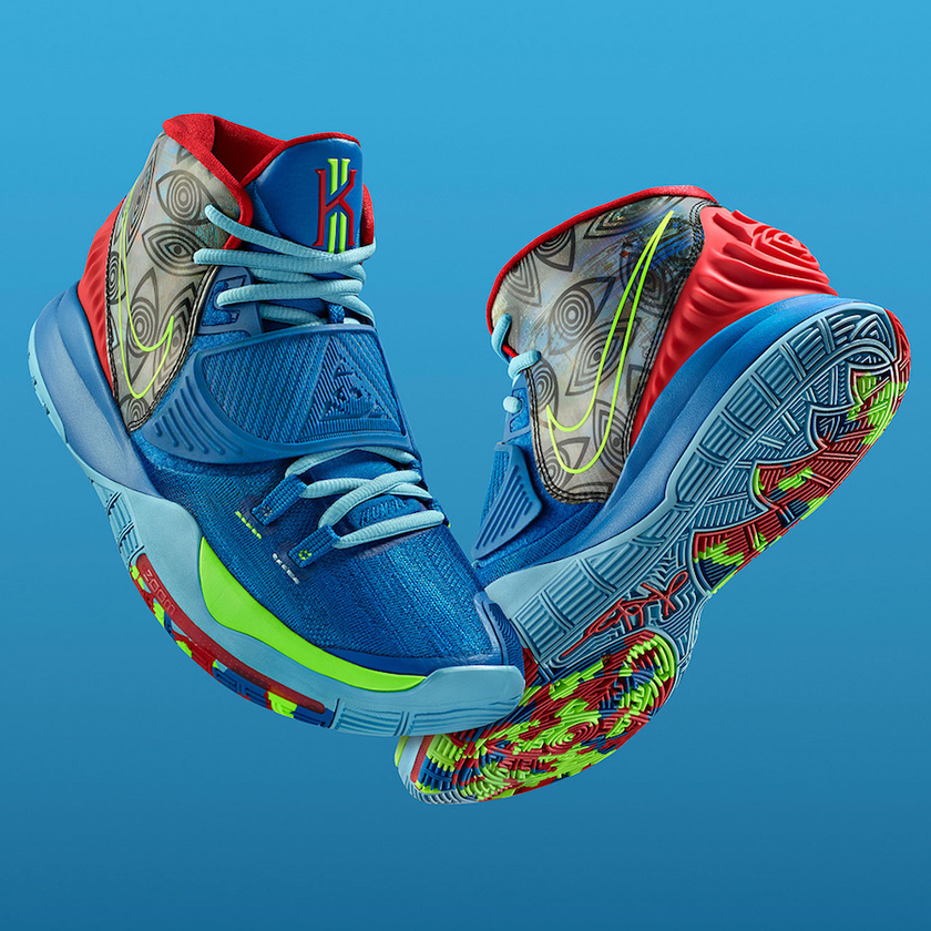 Nike Kyrie 6 Preheat NYC CN9839-401åå:registered:æ¥æ