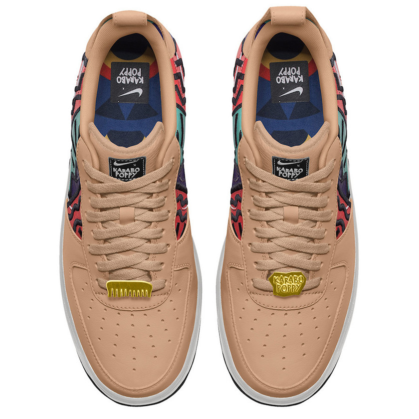 Karabo Poppy Nike By You Air Force 1åå:registered:æ¥æ