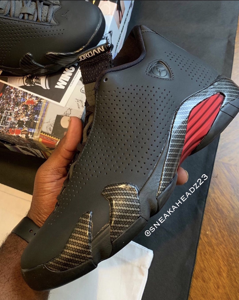 Air Jordan 14 Black Ferrari BQ3685-001åå:registered:æ¥æ