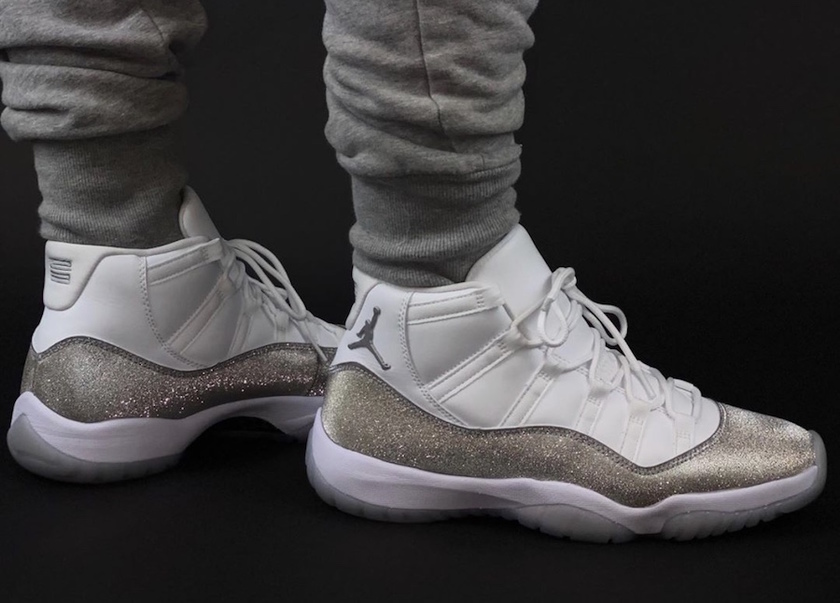 Air Jordan 11 WMNS Metallic Silver AR0715-100åå:registered:æ¥æ