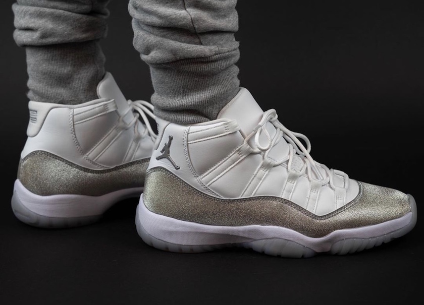 Air Jordan 11 WMNS Metallic Silver AR0715-100åå:registered:æ¥æ