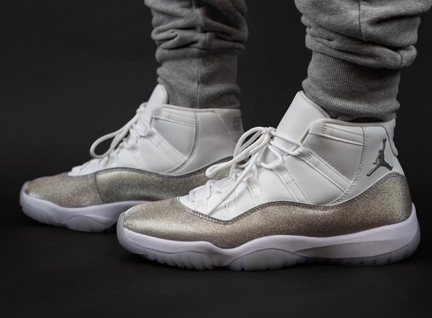Air Jordan 11 WMNS Metallic Silver AR0715-100åå:registered:æ¥æ