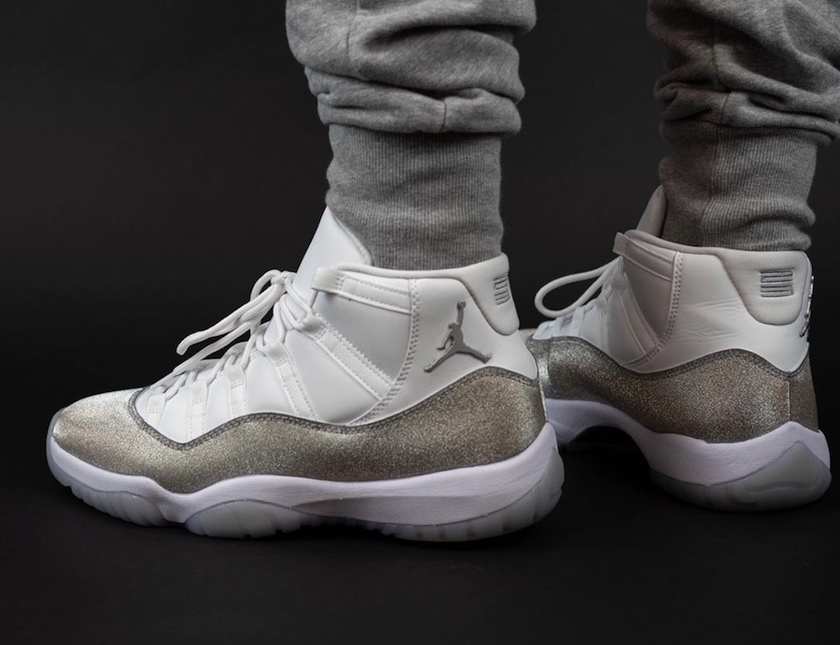 Air Jordan 11 WMNS Metallic Silver AR0715-100åå:registered:æ¥æ
