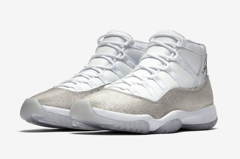 Air Jordan 11 WMNSç½è²éå±é¶è²AR0715-100 2019åå:registered:æ¥æ