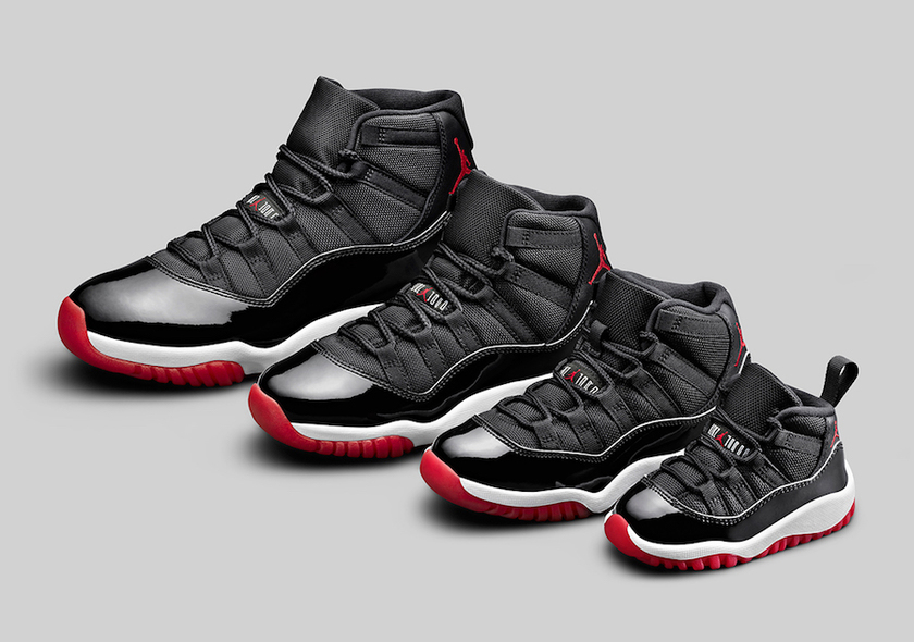 Air Jordan 11 Bred 2019ååºåè¡¨