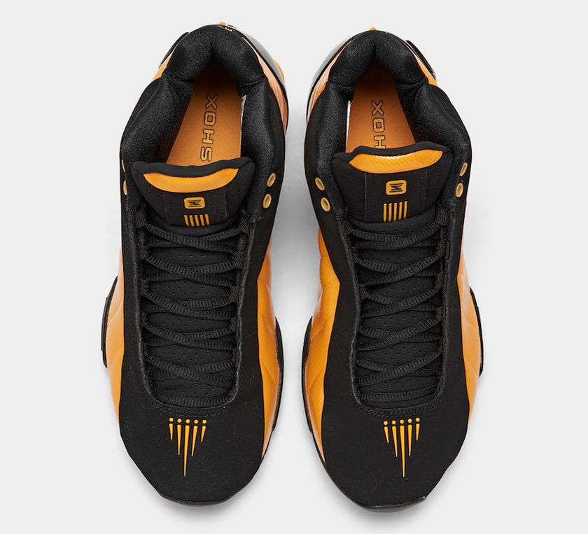 Nike Shox BB4 Black University Gold AT7843-002åå:registered:æ¥æ