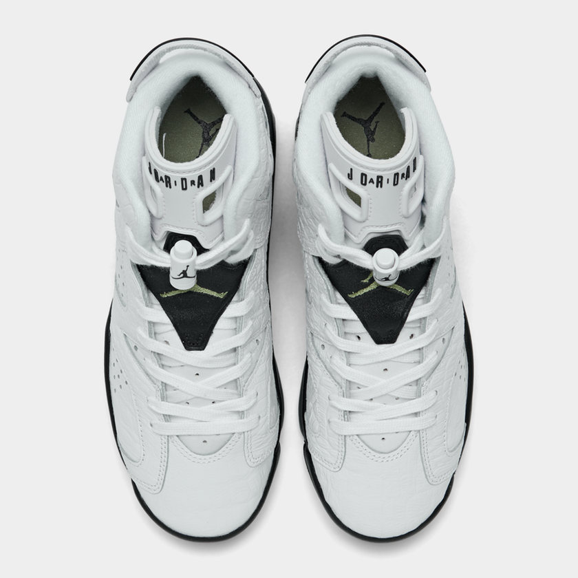 Air Jordan 6 GS Alligator 384665-110åå:registered:æ¥æ