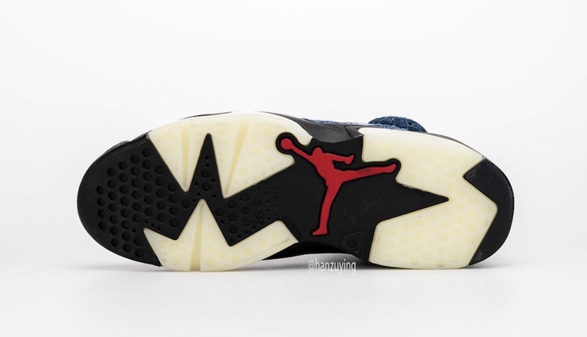 Air Jordan 6 Washed Denim CT5350-401åå:registered:æ¥æå:registered:ä»·