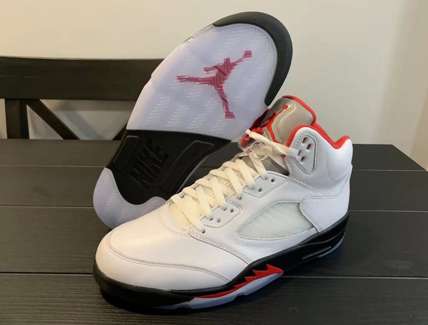 Air Jordan 5 Fire Red CT4838-102 2020 Retroåå:registered:æ¥æ