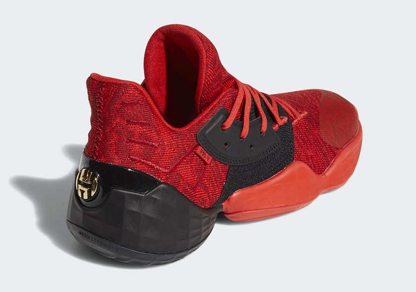 adidas Harden Volã 4 Power Red EF0999åå¸æ¥æ