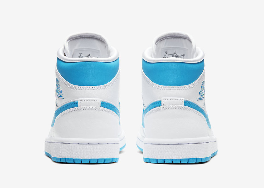 Air Jordan 1 Mid UNC BQ6472-114åå:registered:æ¥æ