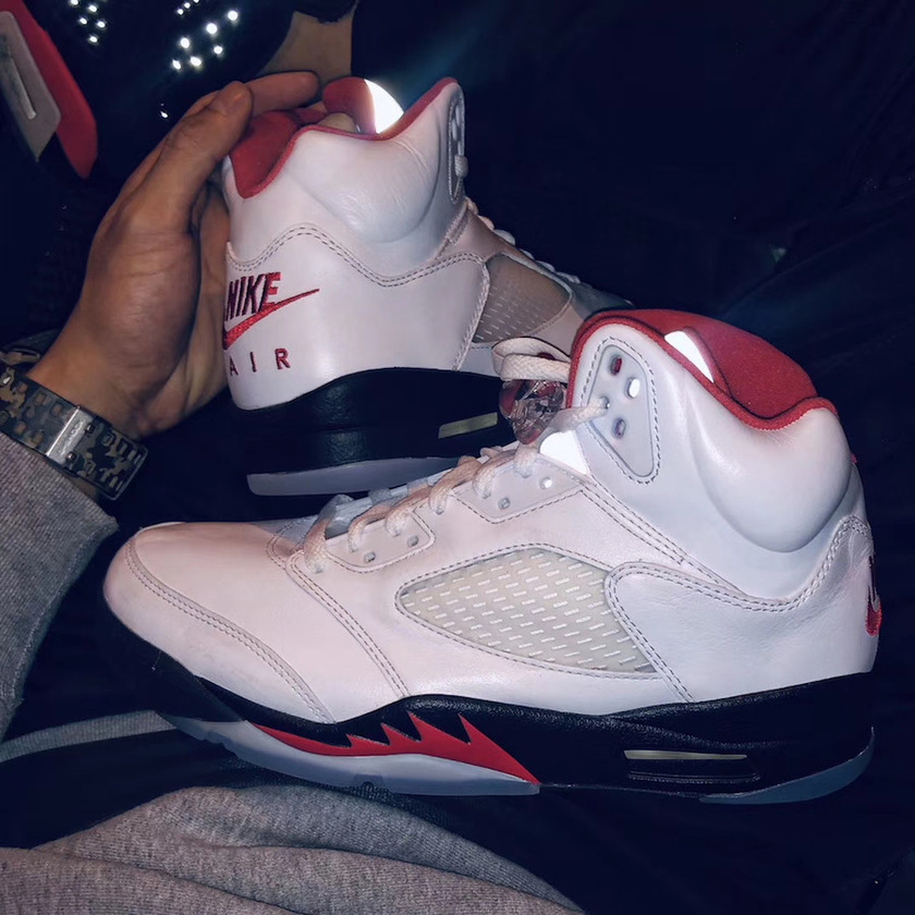 Air Jordan 5 Fire Red DA1911-102 2020 Retroåå:registered:æ¥æ