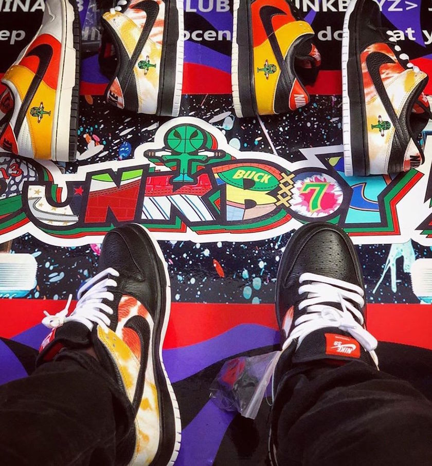 Nike SB Dunk Low Raygun Tie Dye Release Date