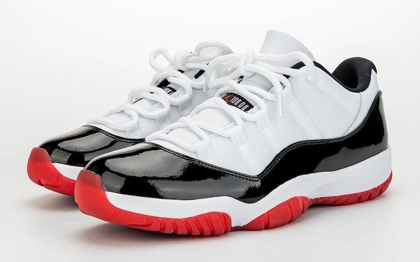 Air Jordan 11 Low White University Red Black True Red AV2187-160 2020åå:registered:æ¥æ