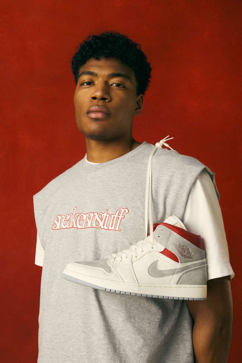 SNS Air Jordan 1 Mid CT3443-100åå:registered:æ¥æ