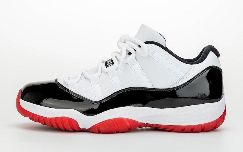 Air Jordan 11 Low White University Red Black True Red AV2187-160 2020åå:registered:æ¥æ
