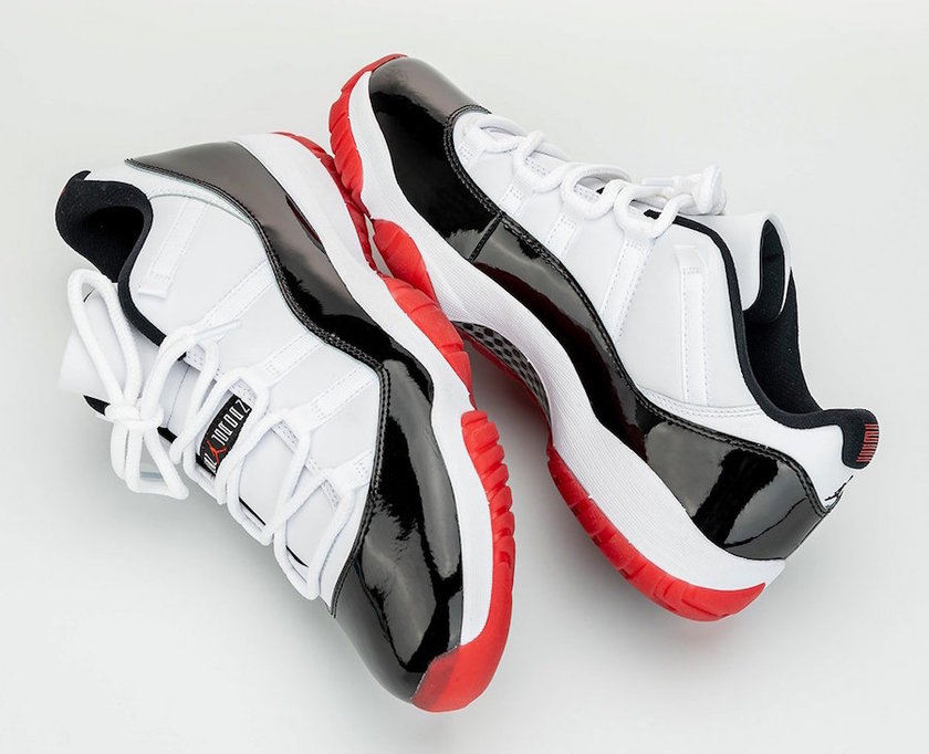 Air Jordan 11 Low White University Red Black True Red AV2187-160 2020åå:registered:æ¥æ