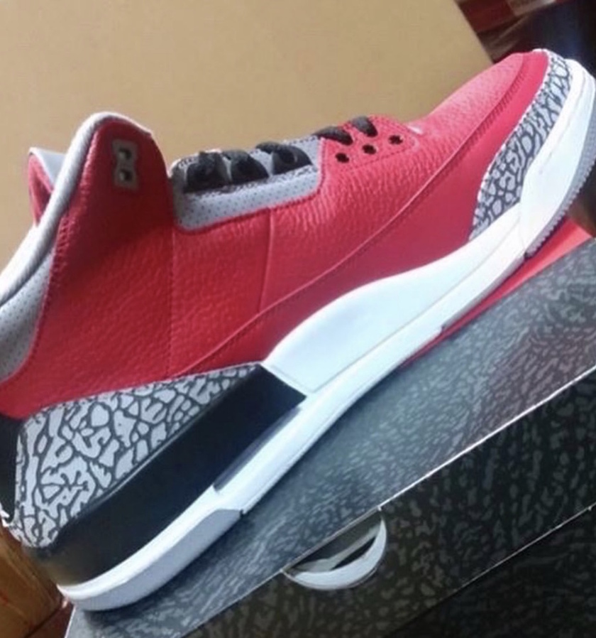 Air Jordan 3 Red Cement CK5692-600åå:registered:æ¥æ