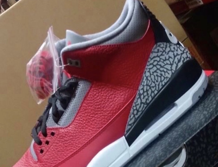 Air Jordan 3 Red Cement CK5692-600åå:registered:æ¥æ