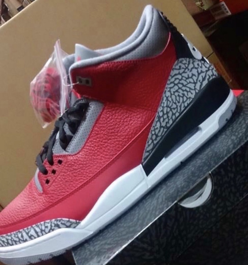 Air Jordan 3 Red Cement CK5692-600åå:registered:æ¥æ