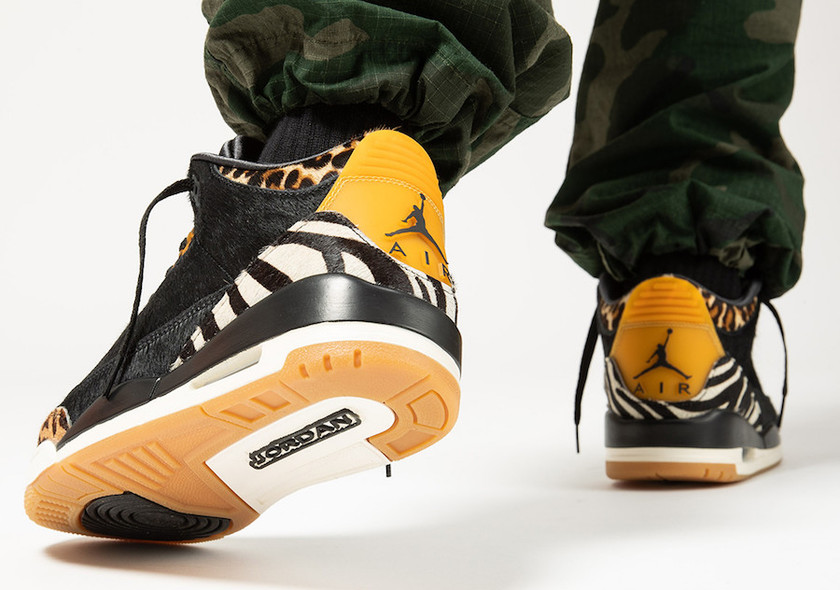 Air Jordan 3 Animal Pack CK4344-002 2019åå:registered:æ¥æ