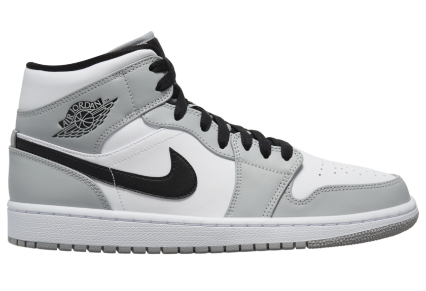 Air Jordan 1 Mid Light Smokeç°è²554724-092åå:registered:æ¥æ