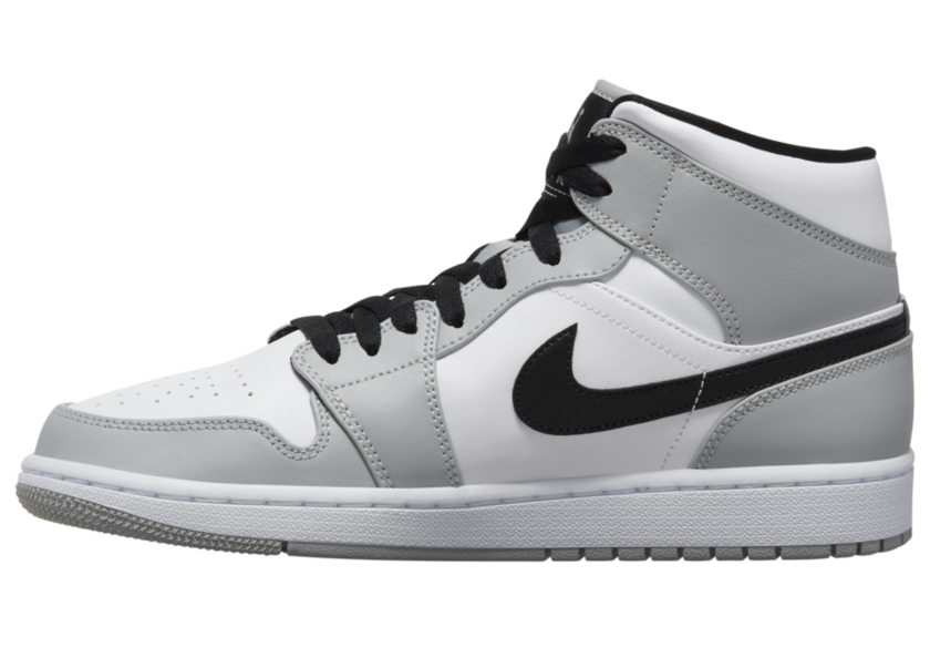Air Jordan 1 Mid Light Smokeç°è²554724-092åå:registered:æ¥æ