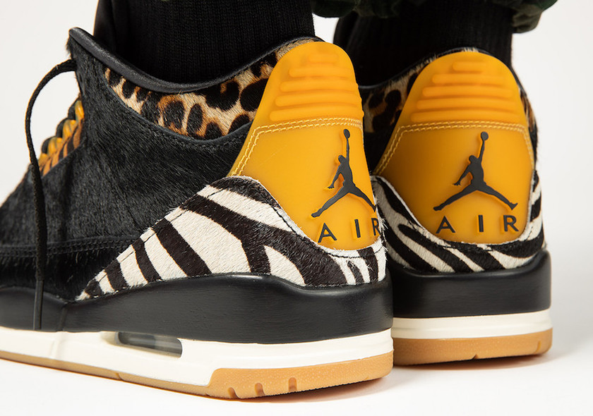 Air Jordan 3 Animal Pack CK4344-002 2019åå:registered:æ¥æ